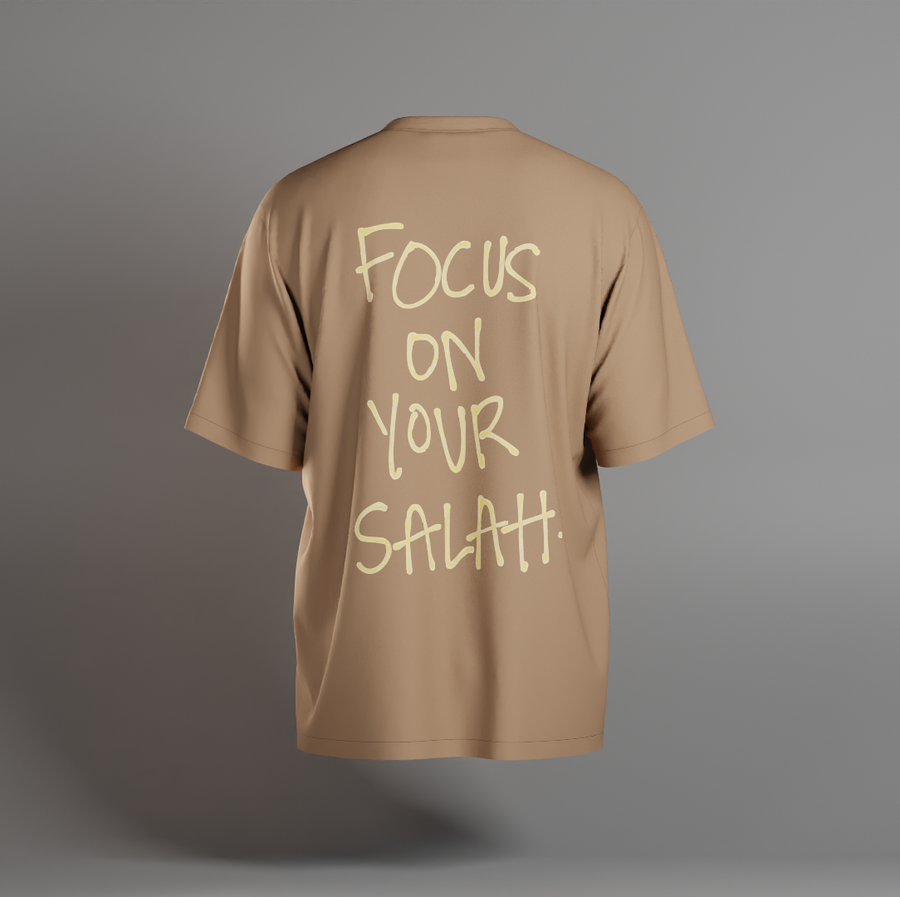 Oversized Focus on Your Salah T-Shirt
