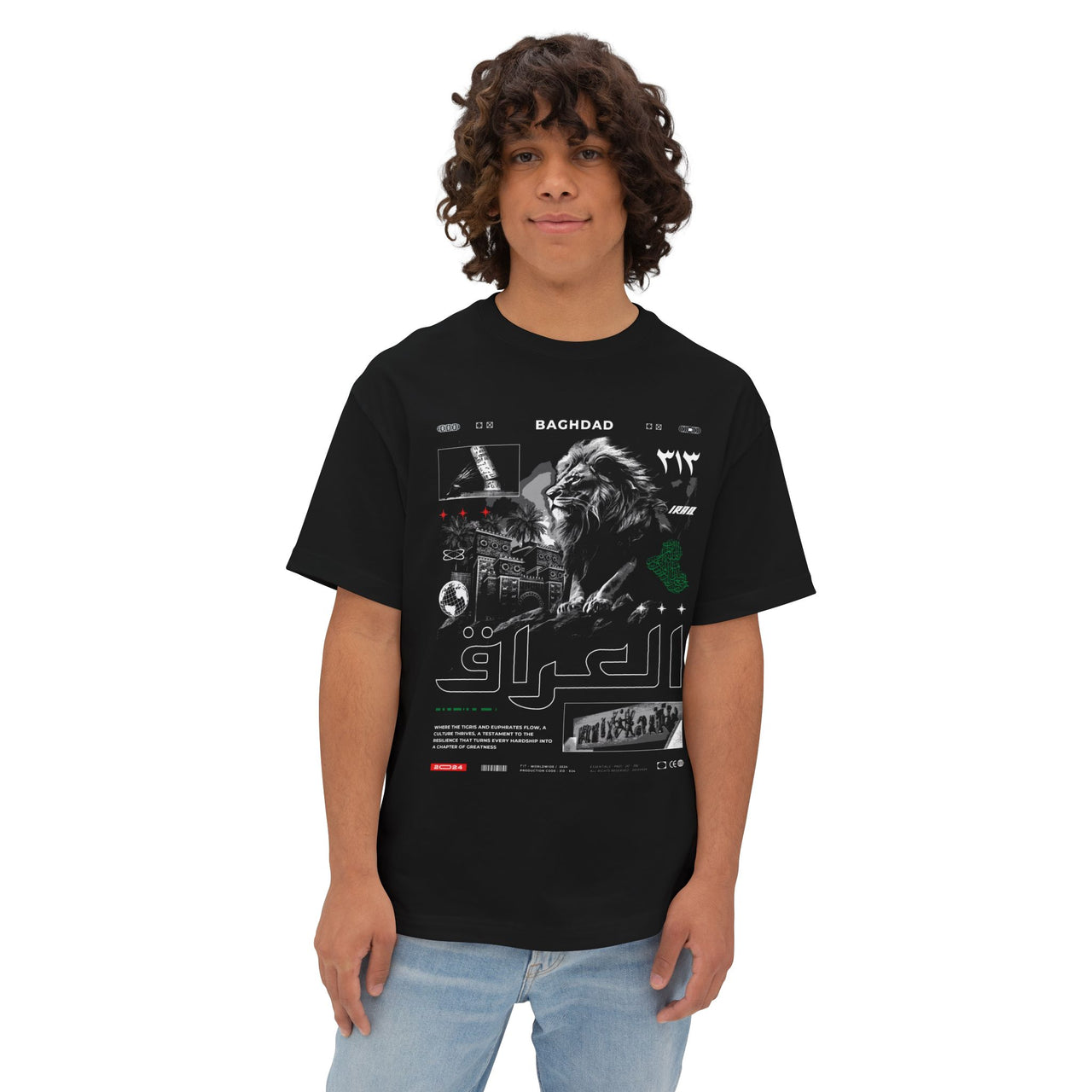 Oversized Iraq T-Shirt