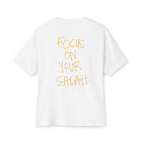 Thumbnail for Oversized Focus on Your Salah T-Shirt